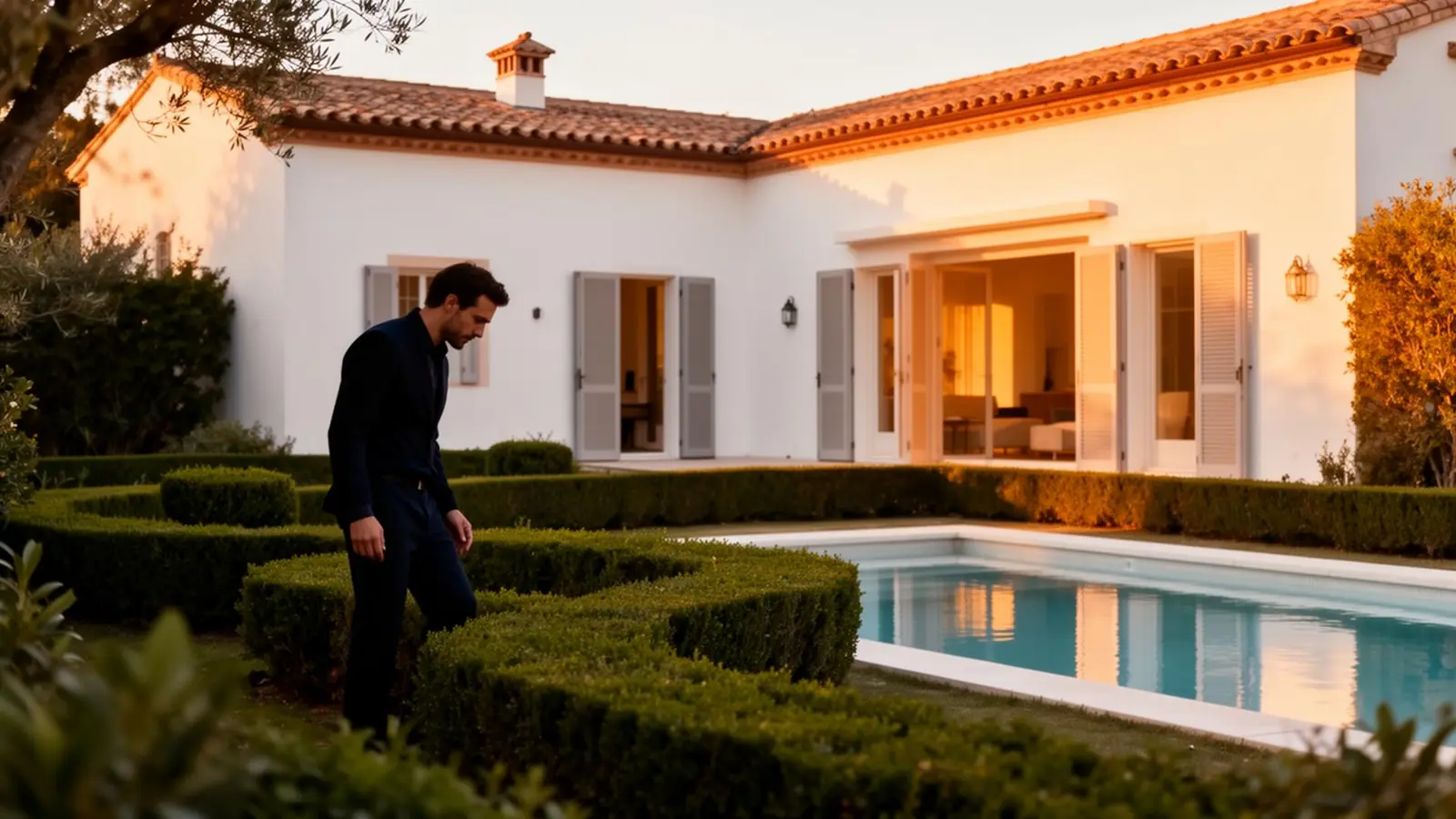 Villa curata con property manager professionista